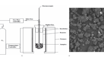 Diagram and SEM image